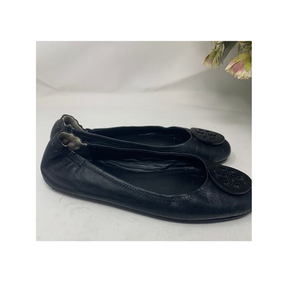 Tory Burch Ballet Black Flats 8.5 - Picture 4 of 9